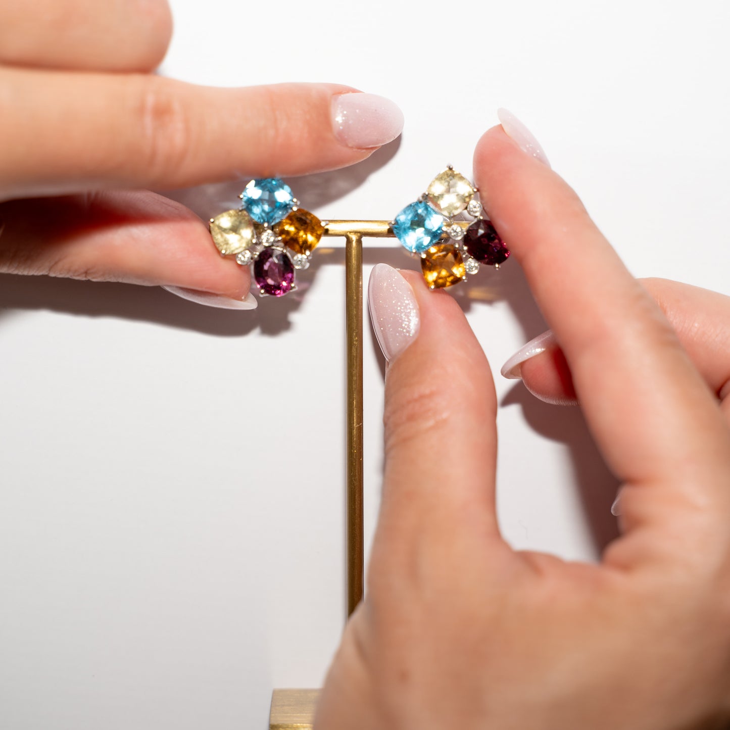 Colour Stud Earrings - Amilla Jewelry